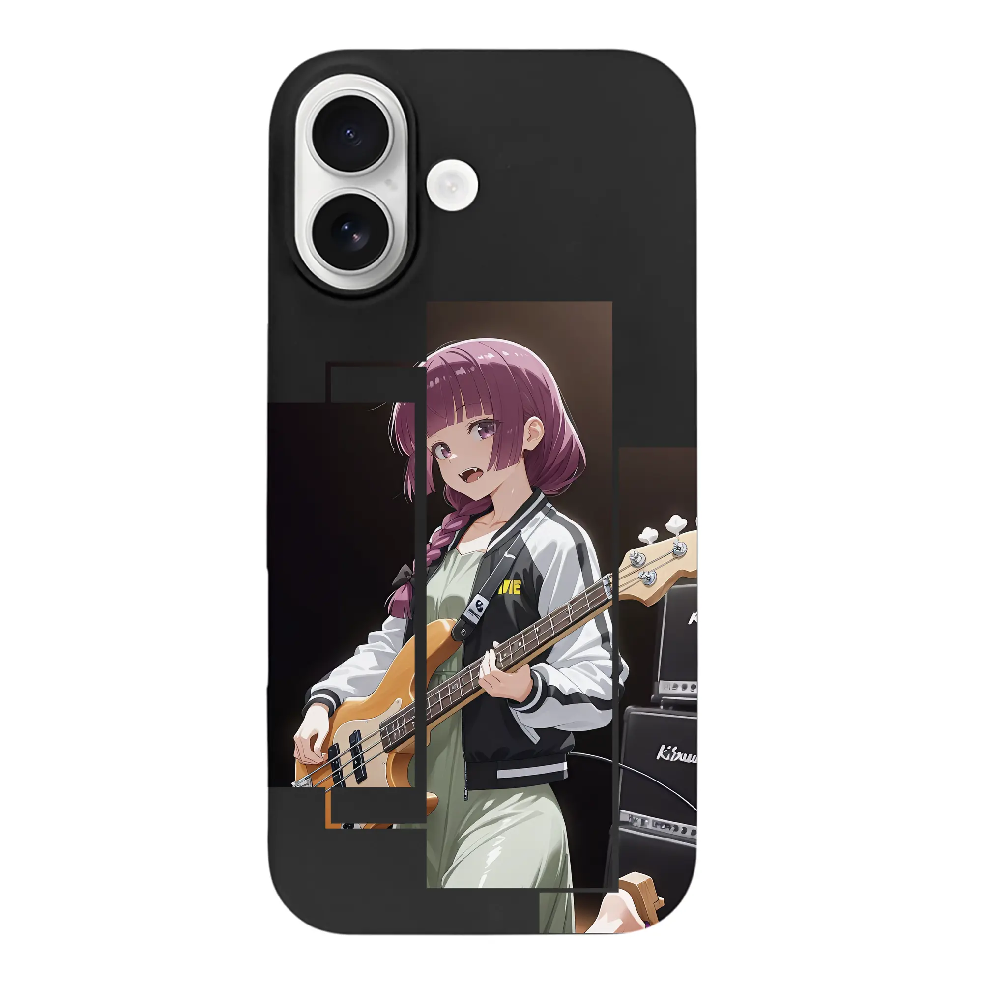 ぼっちざろっく！ グッズ,廣井きくり - iPhone 17 シリーズ シリコンケース 薄型 耐衝撃 指紋防止 ソフトタッチカバー 精密フィット 傷防止 保護ケース iPhone 17/17 Air/17 Pro/17 Pro Max 対応